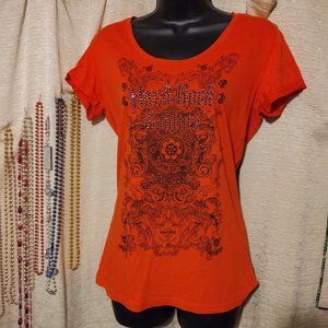Hard Rock Couture Panama Megapolis Tee Med